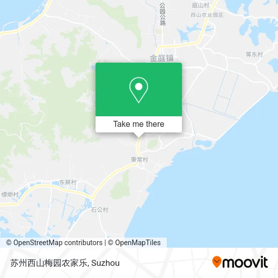 苏州西山梅园农家乐 map