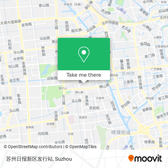 苏州日报新区发行站 map