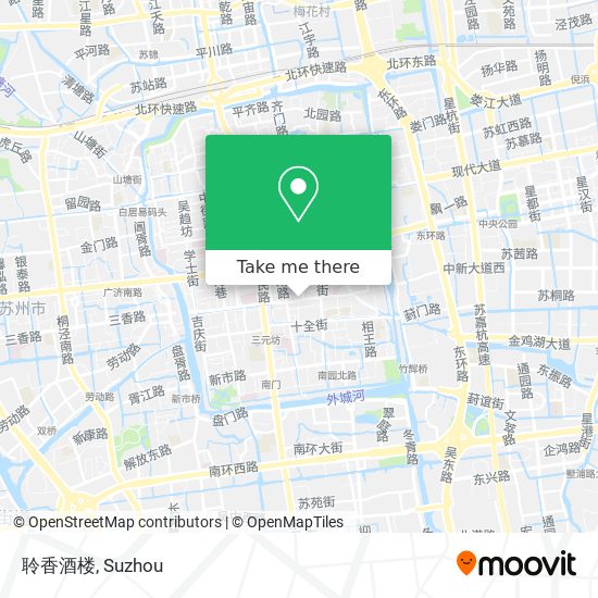 聆香酒楼 map