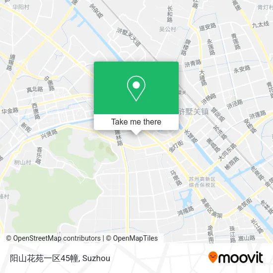 阳山花苑一区45幢 map