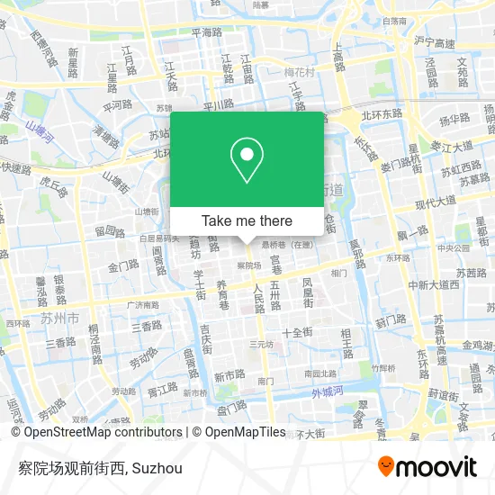察院场观前街西 map