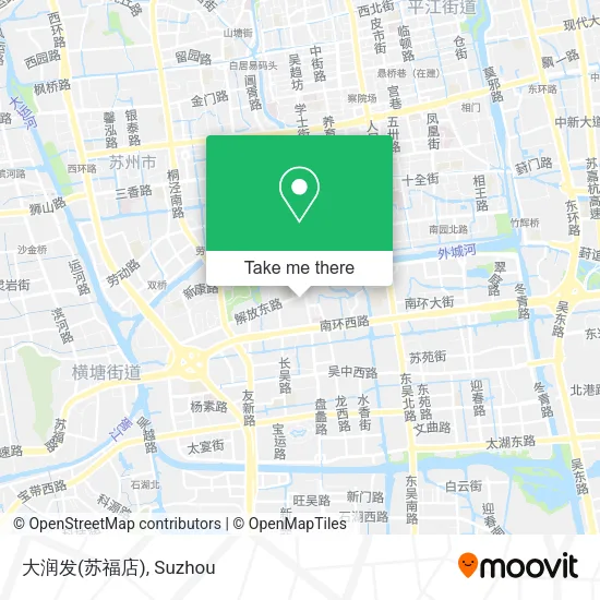 大润发(苏福店) map