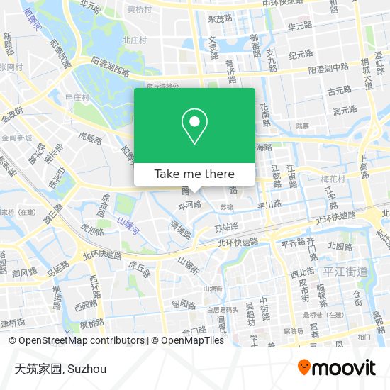 天筑家园 map