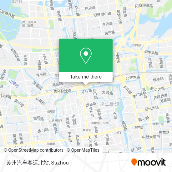 苏州汽车客运北站 map