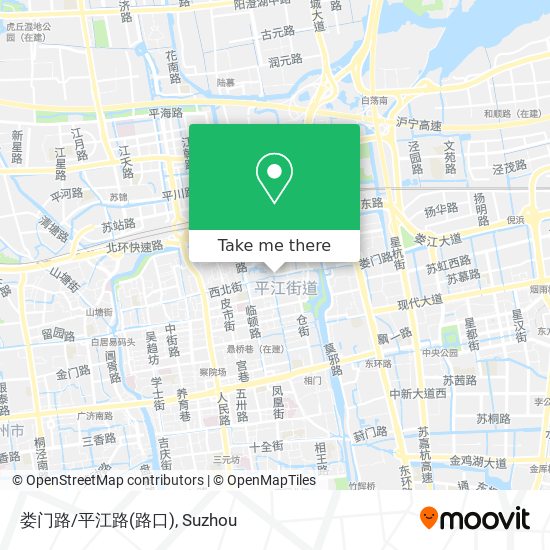 娄门路/平江路(路口) map