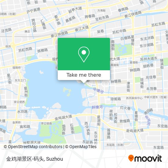 金鸡湖景区-码头 map