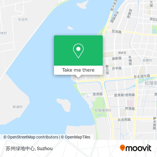 苏州绿地中心 map