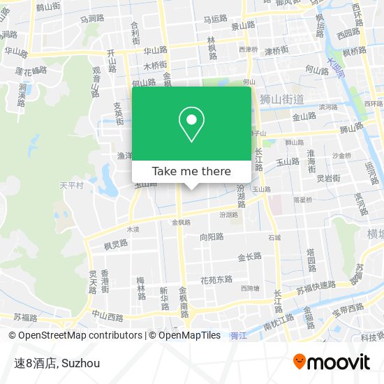 速8酒店 map