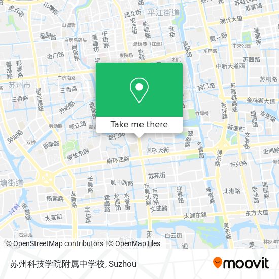 苏州科技学院附属中学校 map