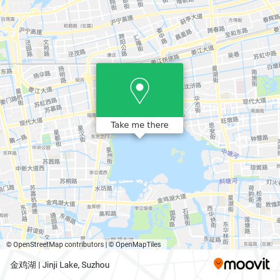金鸡湖 | Jinji Lake map