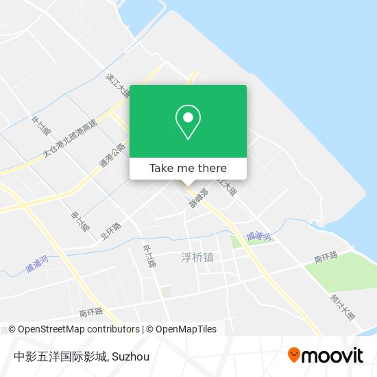 中影五洋国际影城 map