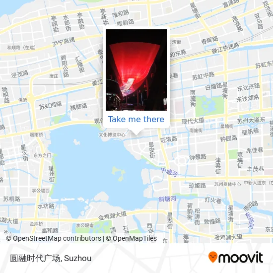 圆融时代广场 map