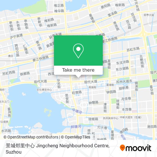 景城邻里中心 Jingcheng Neighbourhood Centre map
