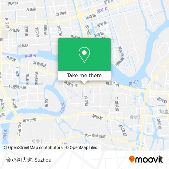 金鸡湖大道 map