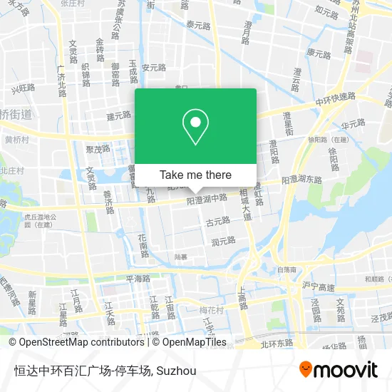 恒达中环百汇广场-停车场 map