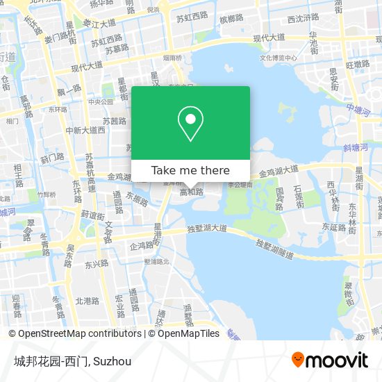 城邦花园-西门 map