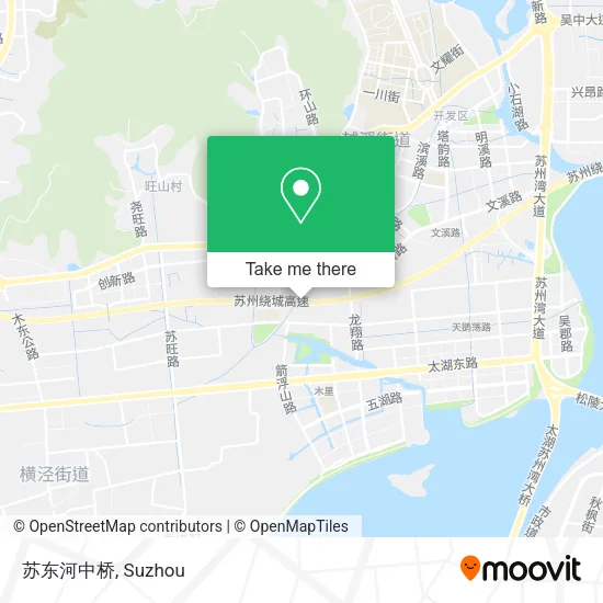 苏东河中桥 map
