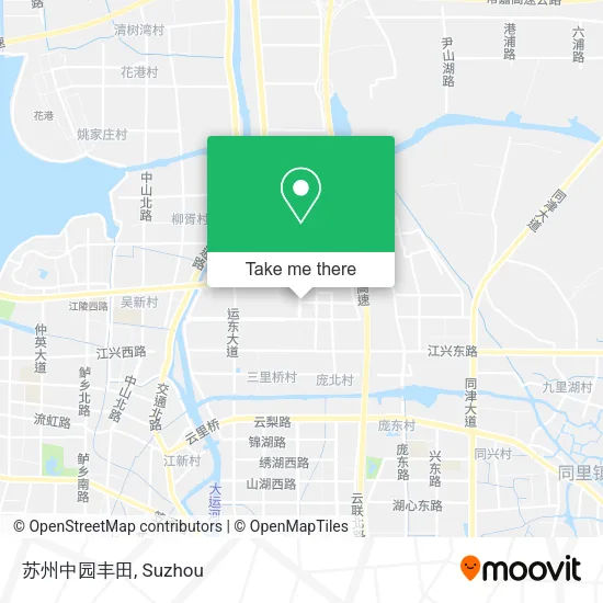 苏州中园丰田 map