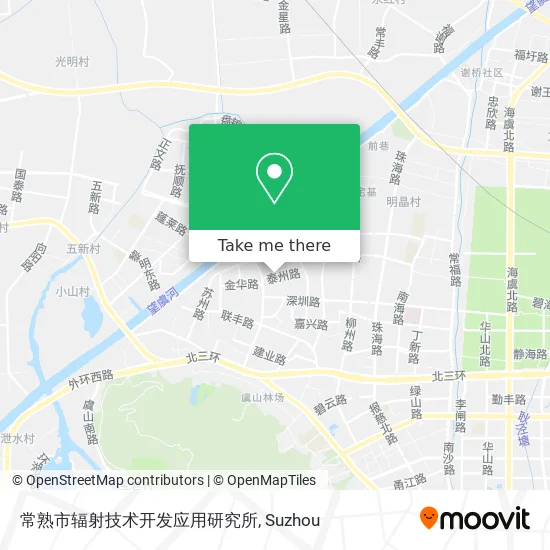 常熟市辐射技术开发应用研究所 map