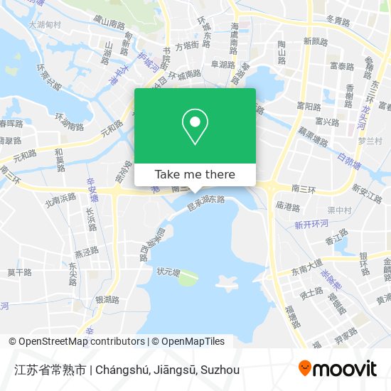 江苏省常熟市 | Chángshú, Jiāngsū map