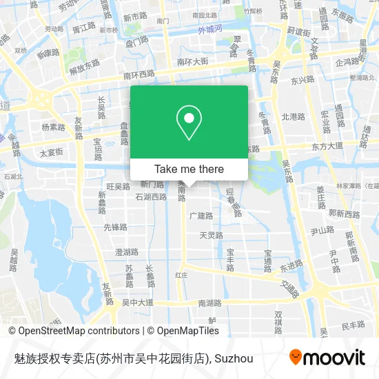 魅族授权专卖店(苏州市吴中花园街店) map