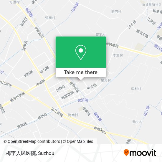 梅李人民医院 map