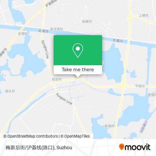 梅新后街/沪聂线(路口) map