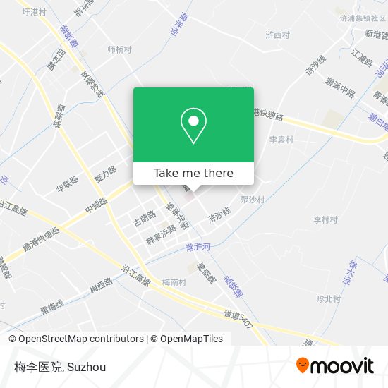 梅李医院 map