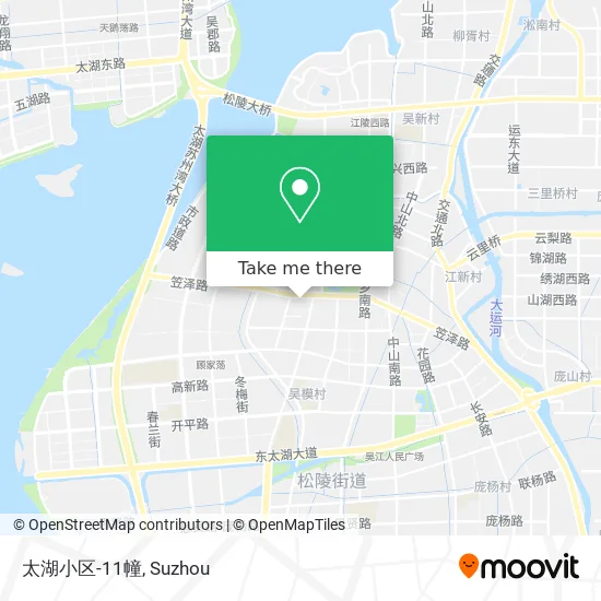 太湖小区-11幢 map