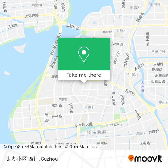 太湖小区-西门 map
