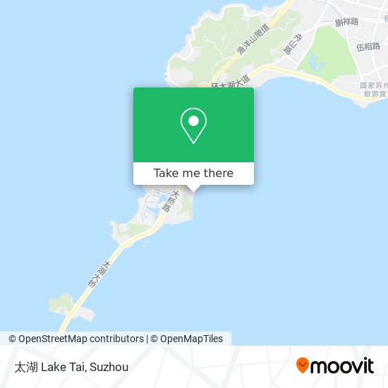 太湖 Lake Tai map