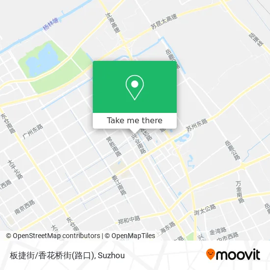 板捷街/香花桥街(路口) map