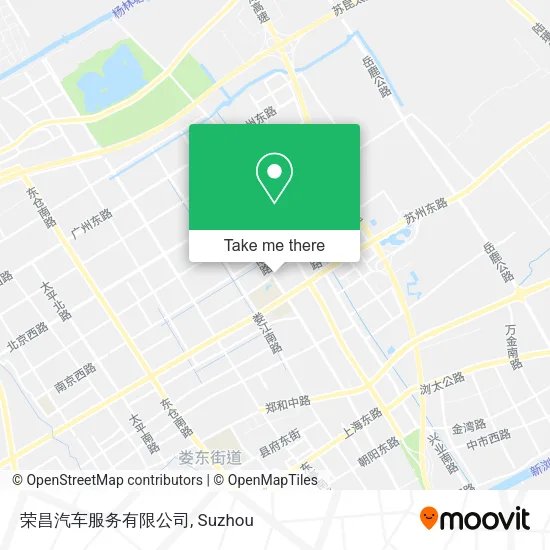 荣昌汽车服务有限公司 map