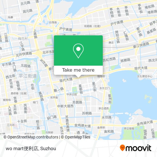 wo mart便利店 map