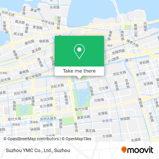 Suzhou YMC Co., Ltd. map