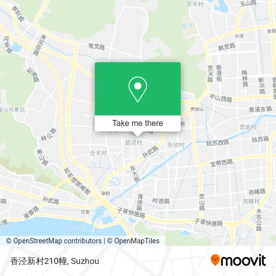 香泾新村210幢 map