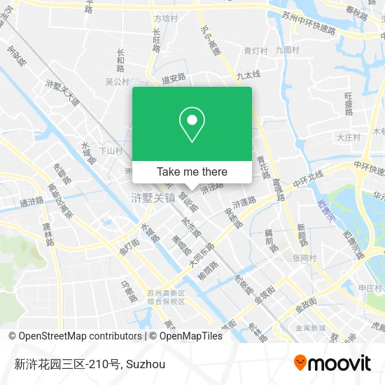 新浒花园三区-210号 map