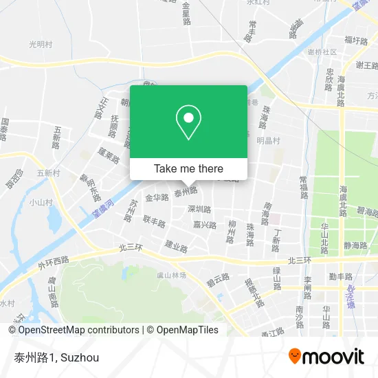 泰州路1 map