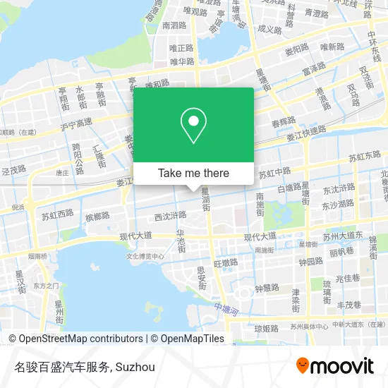 名骏百盛汽车服务 map
