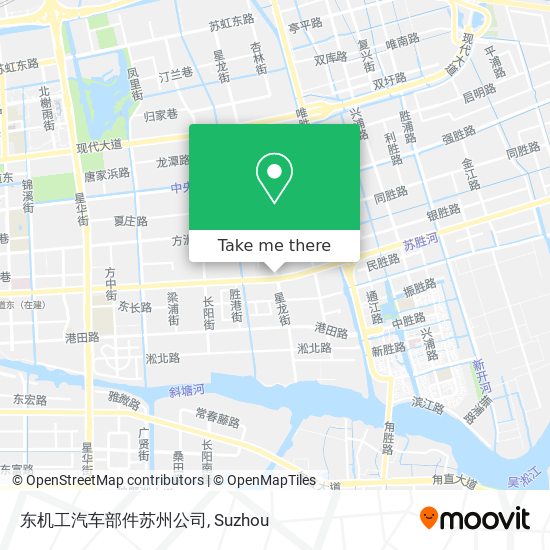 东机工汽车部件苏州公司 map