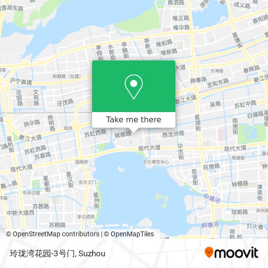玲珑湾花园-3号门 map