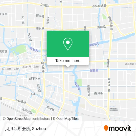 贝贝菲斯会所 map