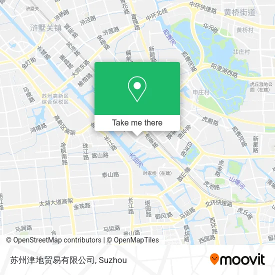 苏州津地贸易有限公司 map