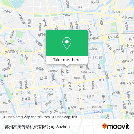 苏州杰美传动机械有限公司 map