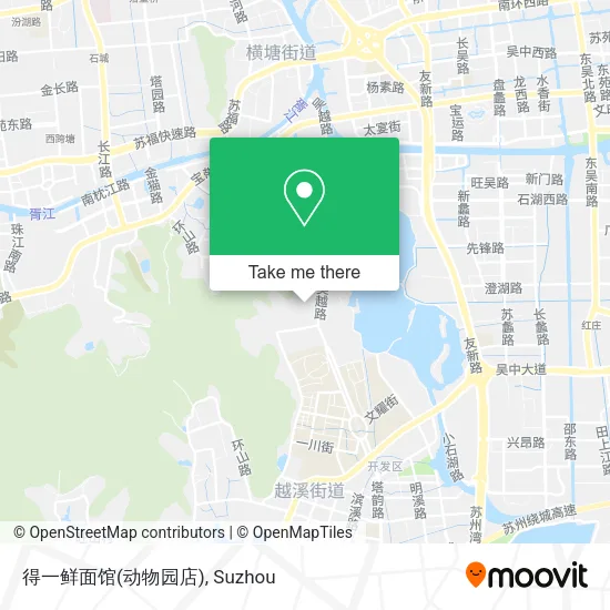 得一鲜面馆(动物园店) map