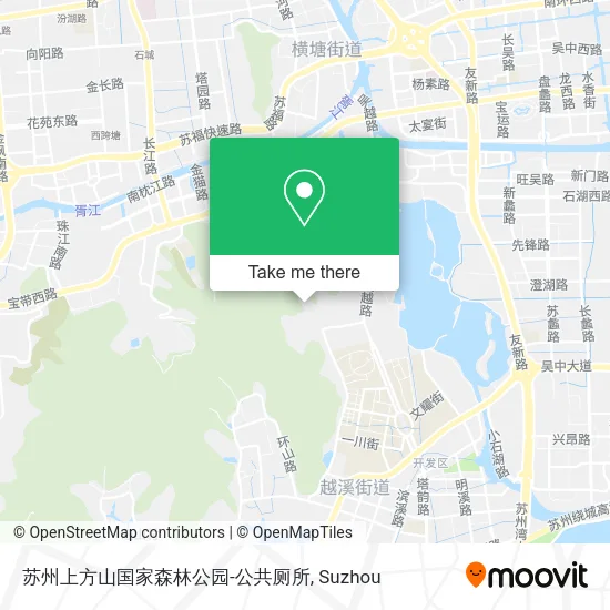 苏州上方山国家森林公园-公共厕所 map
