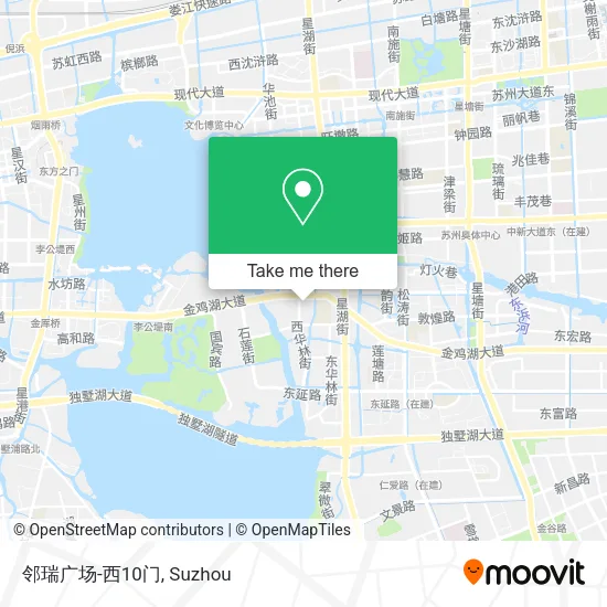 邻瑞广场-西10门 map