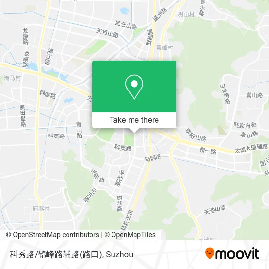 科秀路/锦峰路辅路(路口) map