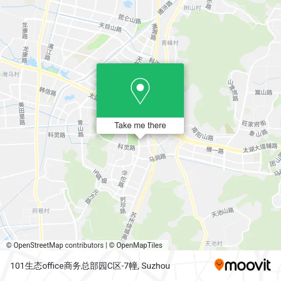 101生态office商务总部园C区-7幢 map