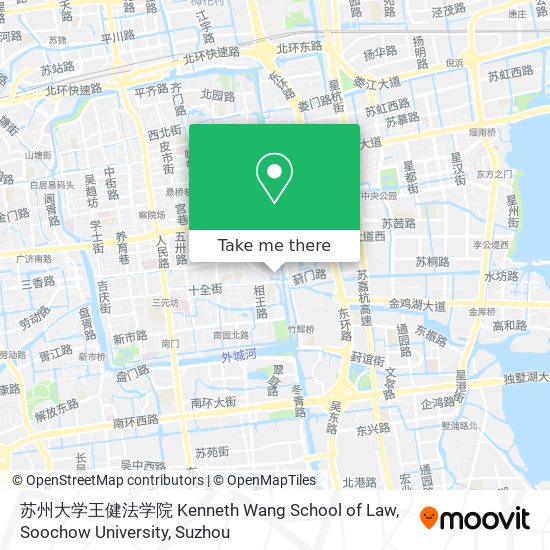 苏州大学王健法学院 Kenneth Wang School of Law, Soochow University map